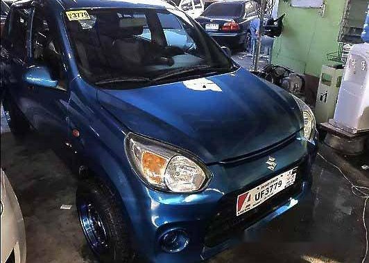 Sell Blue 2017 Suzuki Alto Manual Gasoline at 21000 km 