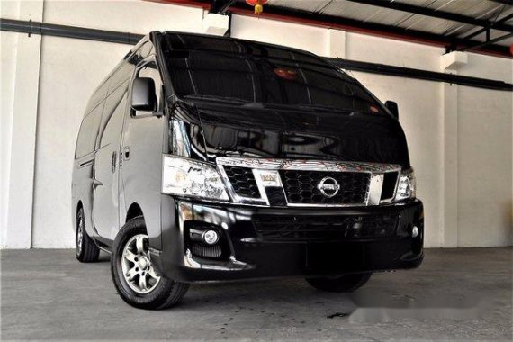 Black Nissan Nv350 Urvan 2017 Manual Diesel for sale