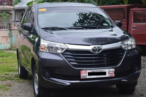 Grey Toyota Avanza 2017 for sale in Laoag 