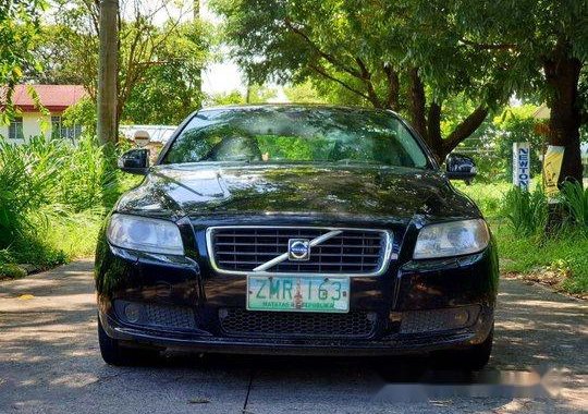 Selling Black Volvo S80 2008 Automatic Gasoline at 116000 km