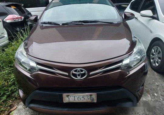 Brown Toyota Vios 2016 Automatic Gasoline for sale 