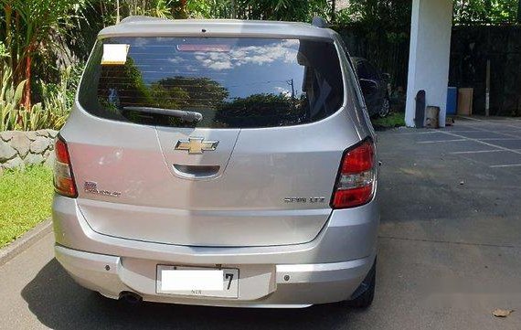 Sell Silver 2014 Chevrolet Spin Automatic Gasoline at 36000 km 