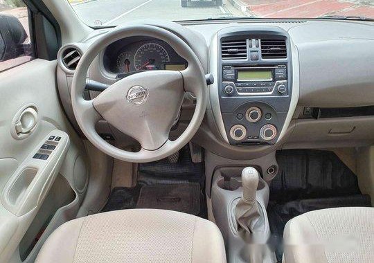 Black Nissan Almera 2018 at 11000 km for sale in General Salipada K. Pendatun