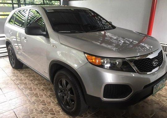 Silver Kia Sorento 2012 Automatic Diesel for sale