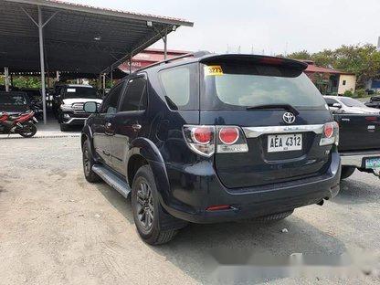 Sell Black 2015 Toyota Fortuner Manual Gasoline at 85000 km