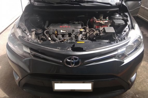 Grey Toyota Vios 2015 Sedan Automatic Gasoline for sale