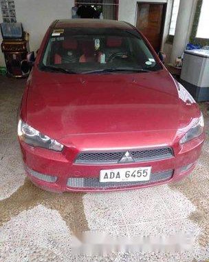 Selling Red Mitsubishi Lancer Ex 2014 Manual Gasoline at 69752 km 