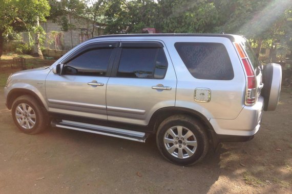 Sell Silver 2002 Honda Cr-V Automatic Gasoline at 112000 km 