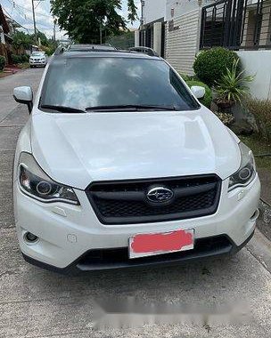 White Subaru Xv 2013 at 46000 km for sale