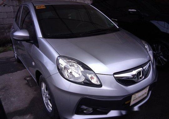 Silver Honda Brio 2016 for sale in Cainta 