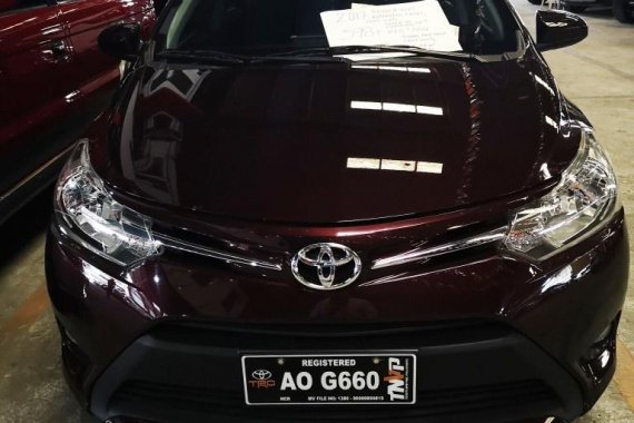 Red Toyota Vios 2017 Sedan for sale in Manila 