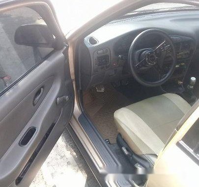 Beige Mitsubishi Lancer 1993 Manual Gasoline for sale