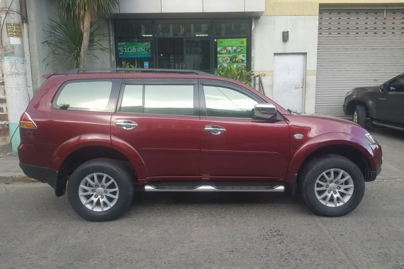 Sell Red 2012 Mitsubishi Montero Automatic Diesel in Makati 