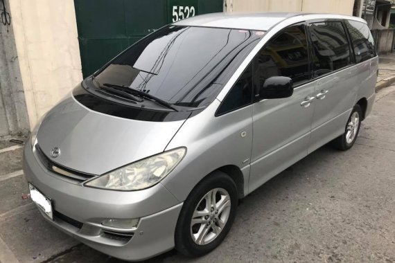 Silver 2005 Toyota Previa for sale in Makati 