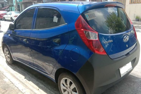 Blue Hyundai Eon 2014 for sale in Bacoor 