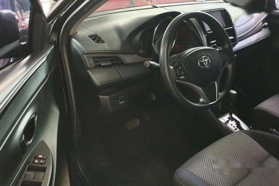 Black Toyota Vios 2016 Automatic Gasoline for sale 