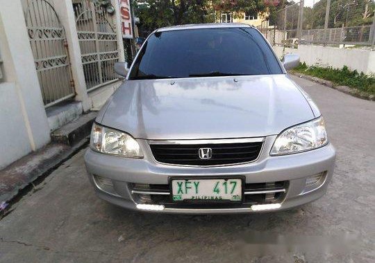 Silver Honda City 2002 Automatic Gasoline for sale