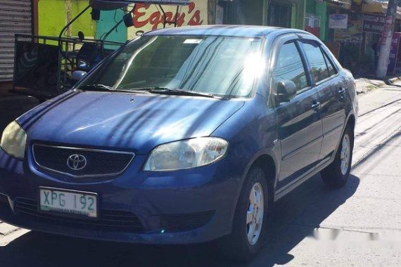 Blue Toyota Vios 2004 at 90000 km for sale