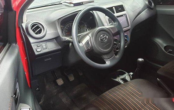 Sell Red 2018 Toyota Wigo Manual Gasoline at 2800 km