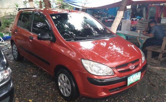 Orange Hyundai Getz 2007 Manual for sale