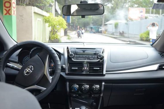 Red 2014 Toyota Vios at 20000 km for sale 