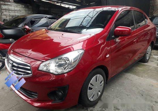 Sell Red 2016 Mitsubishi Mirage G4 at 28000 km 