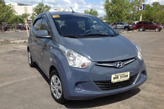 Selling Blue Hyundai Eon 2017 at 6000 km in Lucena 