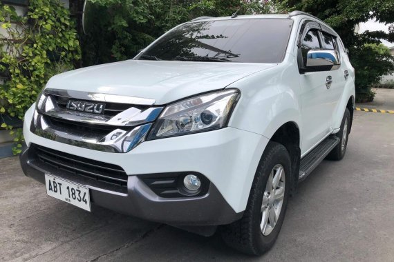 2nd Hand 2015 Isuzu Mu-X for sale in Las Pinas 