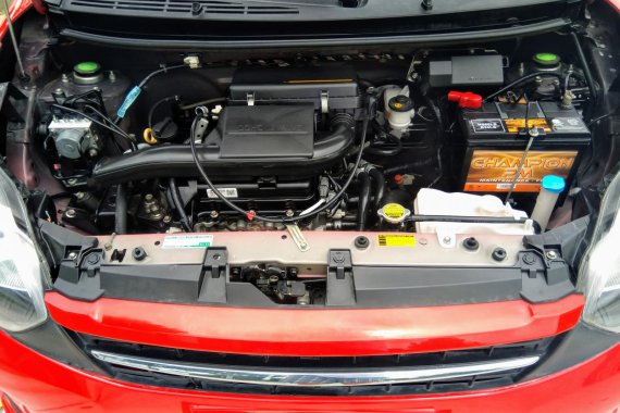 Selling Red Toyota Wigo 2016 Automatic at 19000 km 