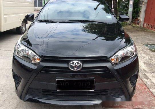 Black Toyota Yaris 2017 at 26000 km for sale