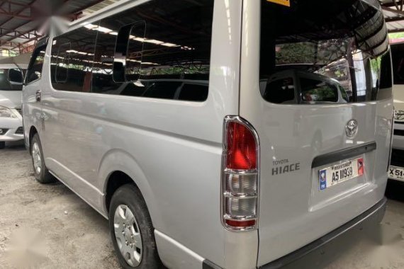 Selling Silver Toyota Hiace 2018 in Quezon City 