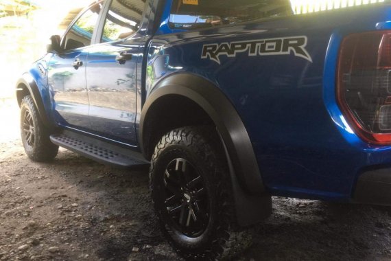 Selling Blue Ford Ranger Raptor 2019 at 3600 km 