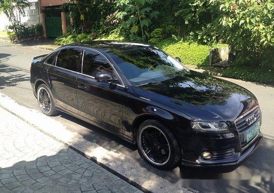 Sell Black 2009 Audi A4 Automatic Gasoline at 43500 km 