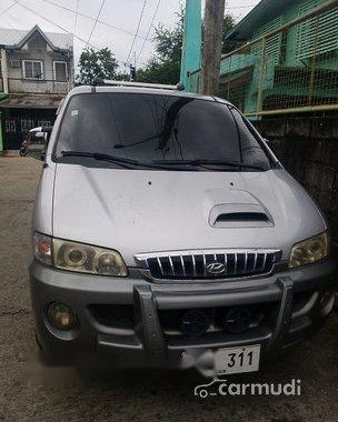 Selling Silver Hyundai Starex 2004 Automatic Diesel at 200000 km 