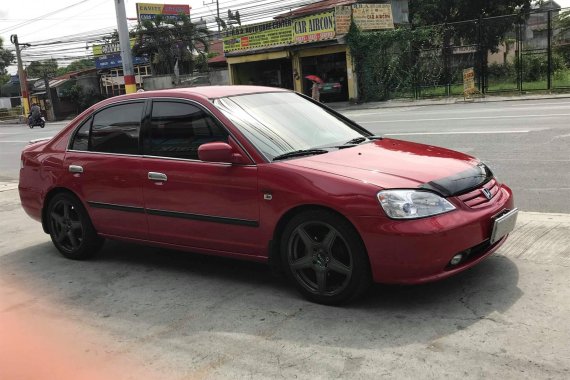 Red Honda Civic 2002 Sedan for sale in Imus 