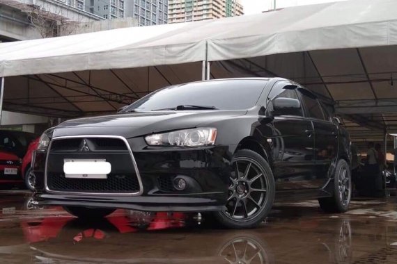 Black 2014 Mitsubishi Lancer Ex for sale in Makati 