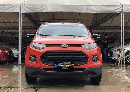 Sell Orange 2016 Ford Ecosport Automatic Gasoline at 23000 km 