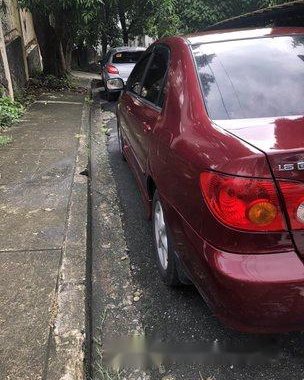 Red Toyota Corolla Altis 2003 Automatic Gasoline for sale