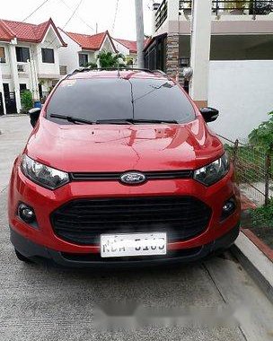 Sell Red 2017 Ford Ecosport at 16512 km 