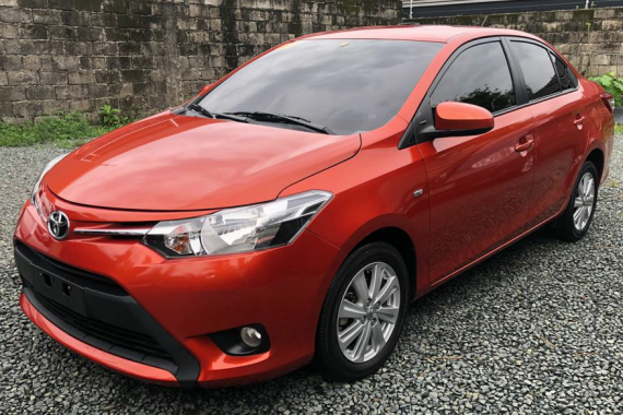 Selling Orange Toyota Vios 2016 Automatic in Pampanga 