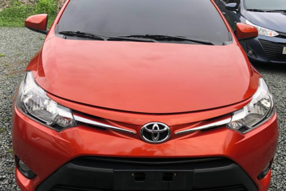 Selling Orange Toyota Vios 2016 Automatic in Pampanga 