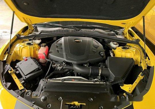 Sell Yellow 2017 Chevrolet Camaro in Quezon City 