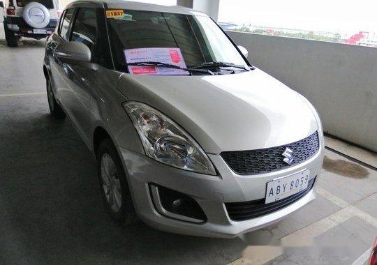 Silver Suzuki Swift 2016 for sale in Cebu 