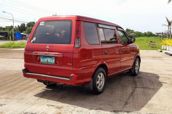 Selling Red Mitsubishi Adventure 2010 Manual Diesel in Isabela 