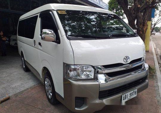 White Toyota Hiace 2016 at 40014 km for sale