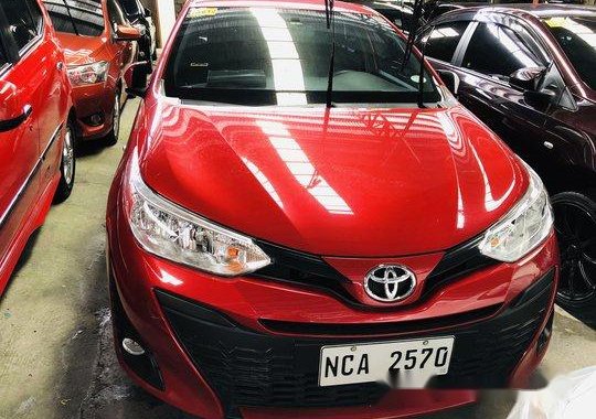 Sell Red 2018 Toyota Yaris in Quezon City 