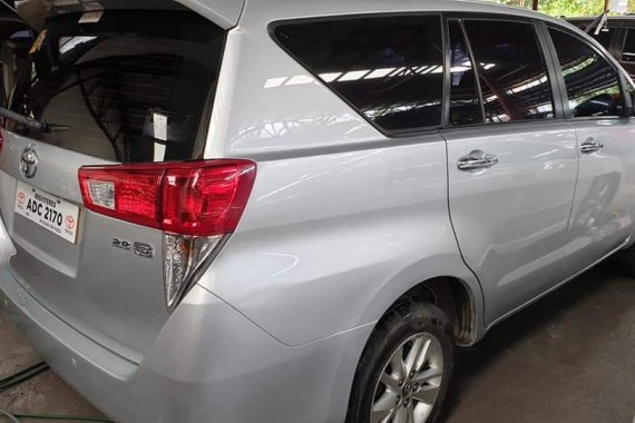 Silver Toyota Innova 2016 Automatic at 18000 km for sale 