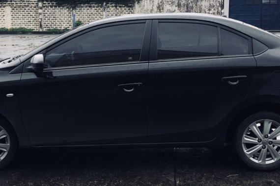 Black Toyota Vios 2013 at 44000 km for sale in Metro Manila 