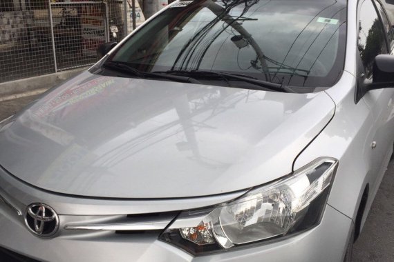 Silver 2017 Toyota Vios Manual Gasoline for sale 