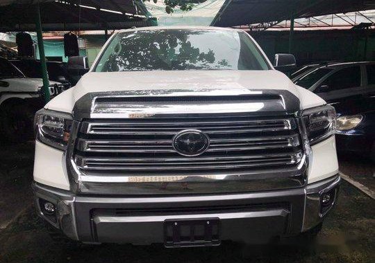 Selling White Toyota Tundra 2019 Automatic Diesel  